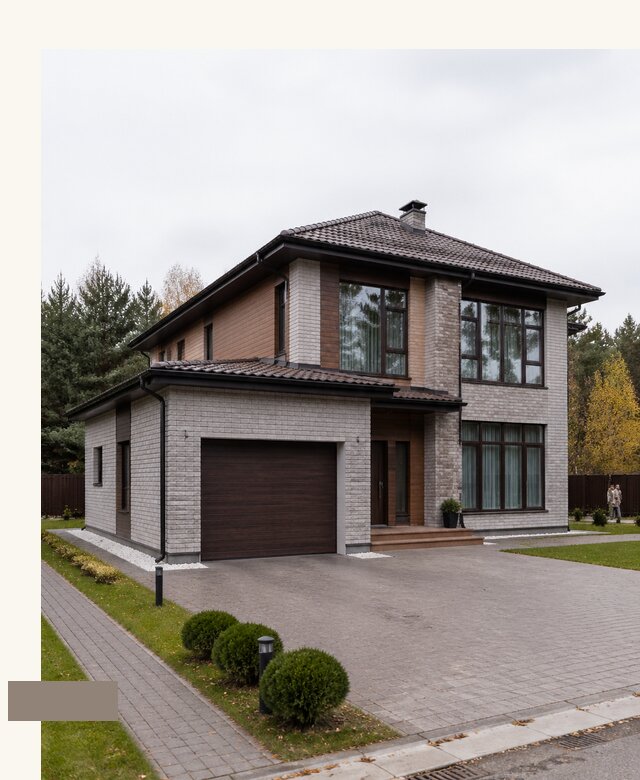 Проект дома 8 на 8 с гаражом в Устях-Лабинске по цене 35756 | А3дПро-Улб